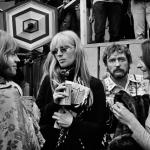 Backstage at the Monterey Pop Festival, 1967 BRIAN JONES, NICO, DENNIS HOPPER, and JUDY COLLINS backstage at Monterey Pop Festival, Monterey, California, 1967