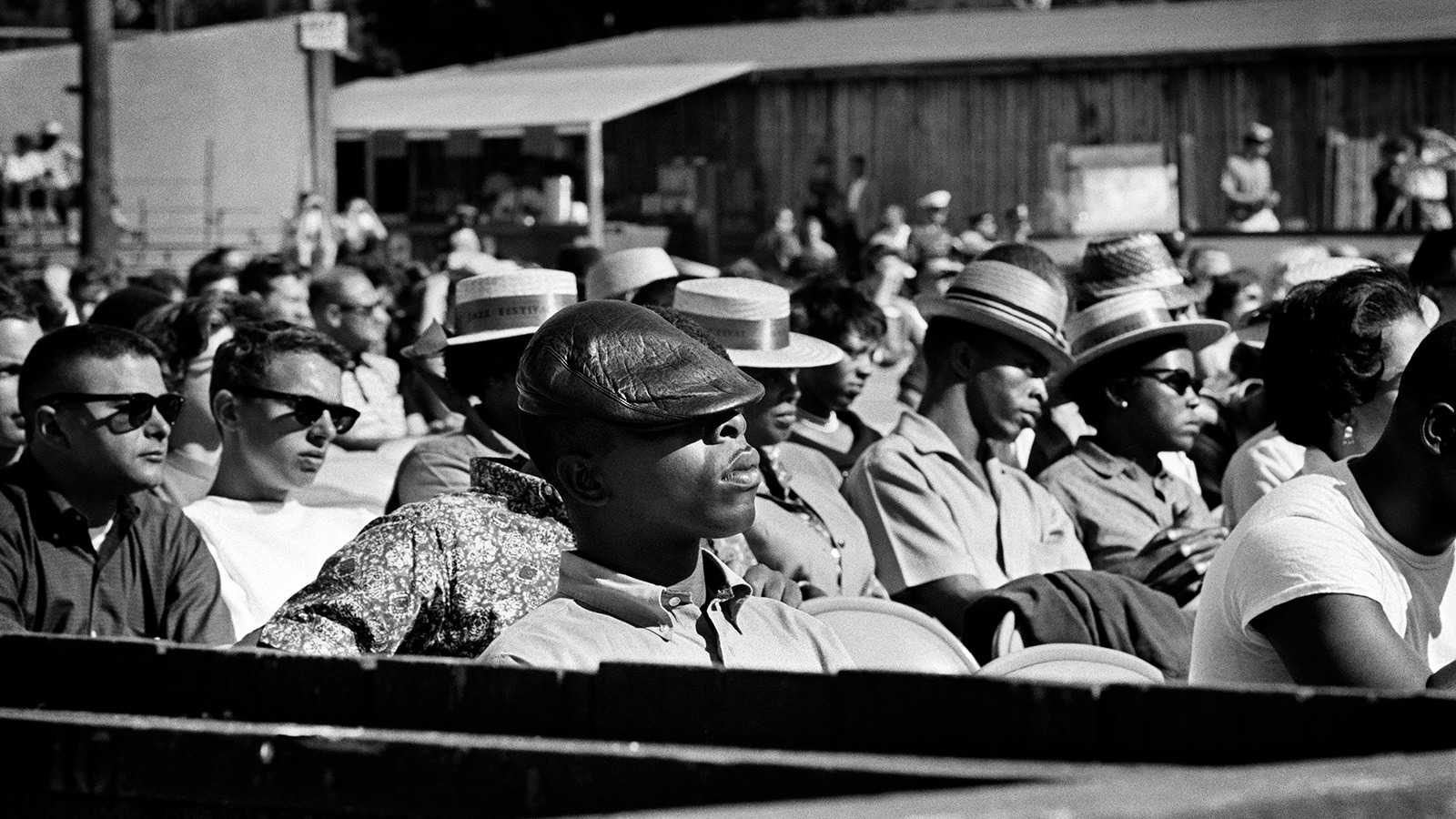 Crowd at Monterey Jazz Festival 1960