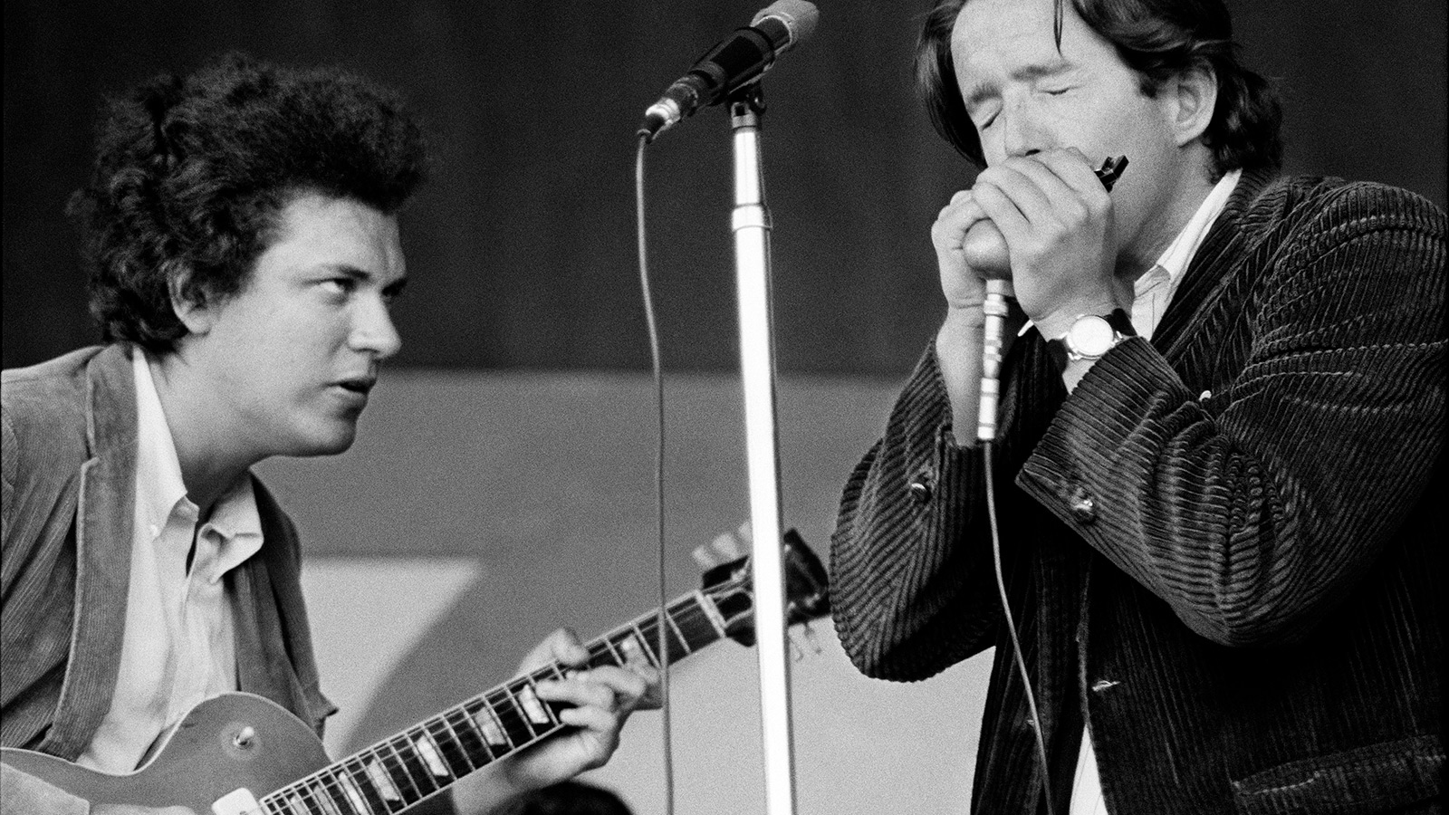 Michael Bloomfield and Paul Butterfield, Monterey Jazz Festival 1966