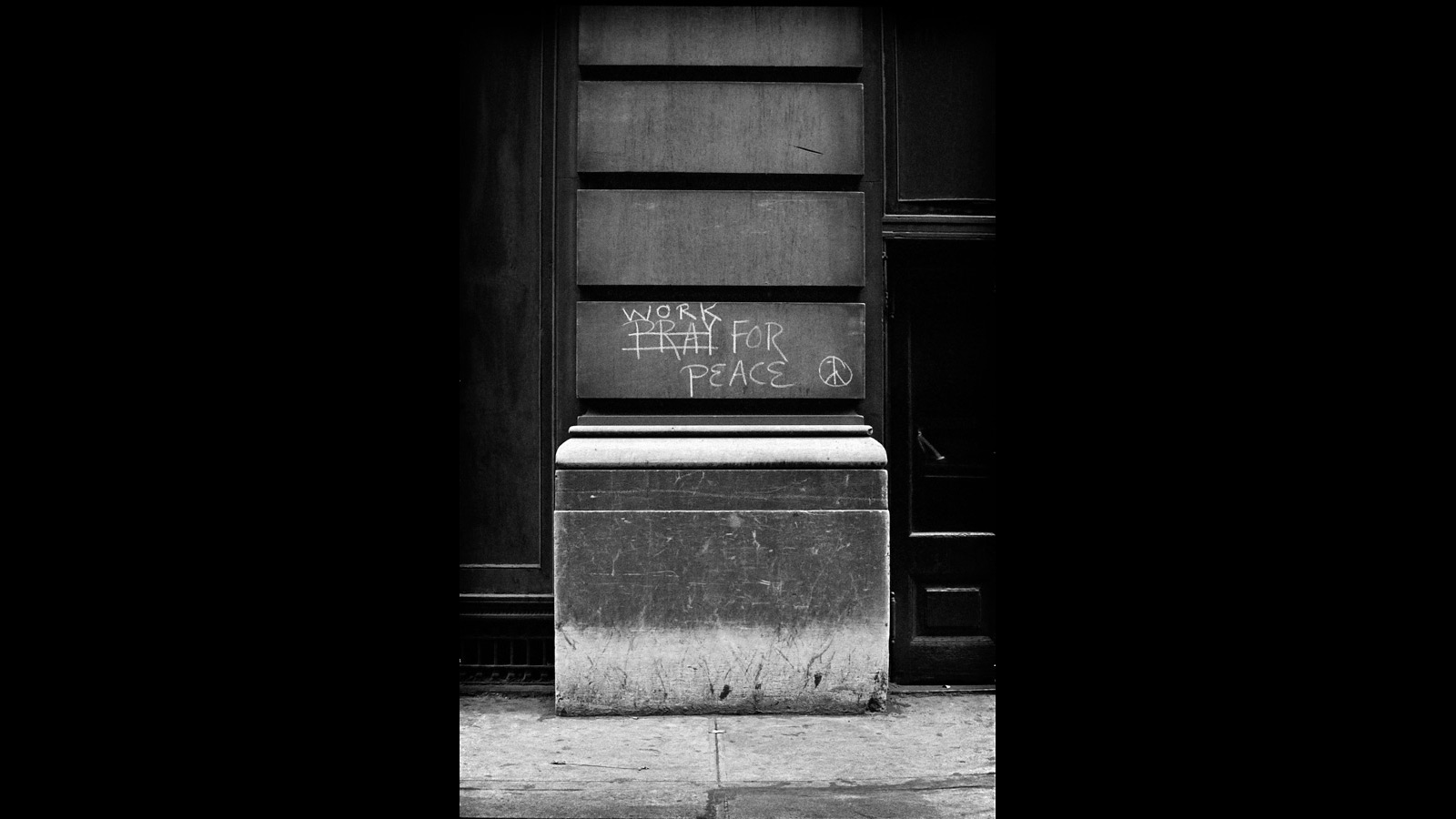 'Work For Peace,' New York, 1962