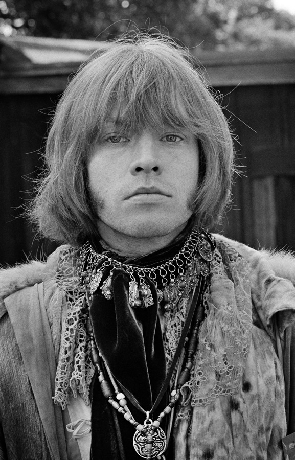 Brian Jones backstage, Monterey Pop Festival, 1967