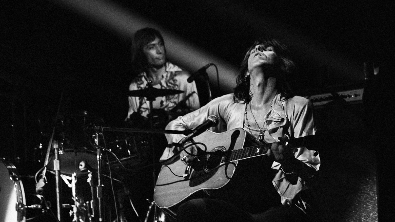 Keith Richards and Charlie Watts, 1972