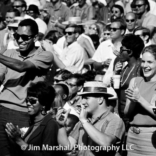 Crowd at Monterey Jazz Festival 1966