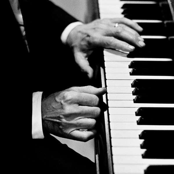 Gil Evans's Hands, Monterey Jazz Festival 1966