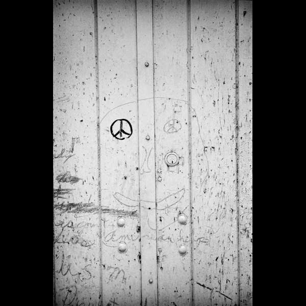 'Graffiti Face,' New York, 1963