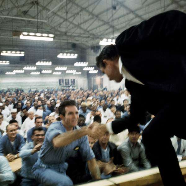 'The Handshake,' with Glen Sherley at Folsom Prison
