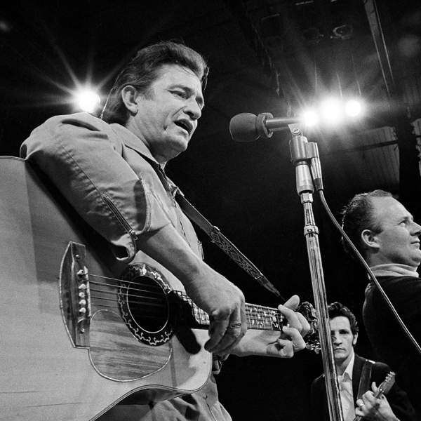 Johnny Cash soundcheck, San Quentin Prison, 1969
