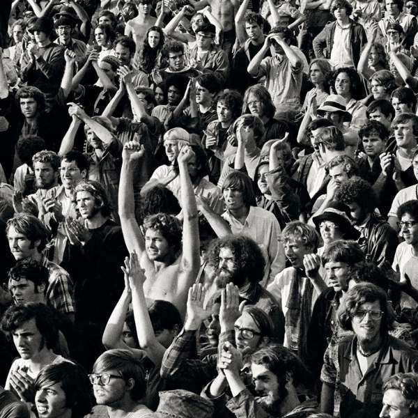 Crowd at Woodstock. 1969