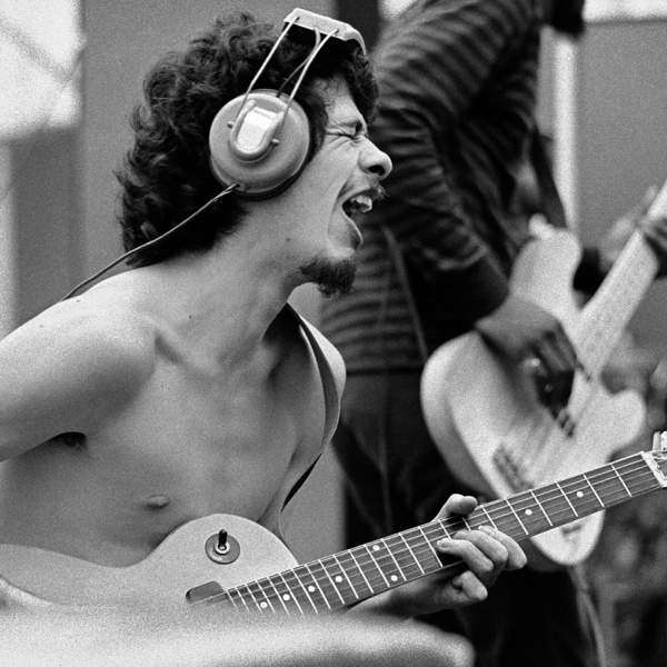 Carlos Santana, recording session, 1969