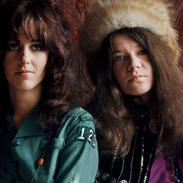 Grace Slick  and Janis Joplin, 1967