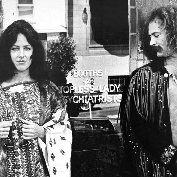 Grace Slick and Dvid Crosby, 1970