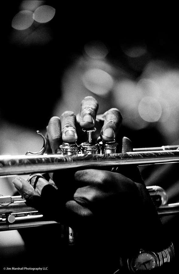 Miles Davis's Hands, Monterey Jazz Festival 1963