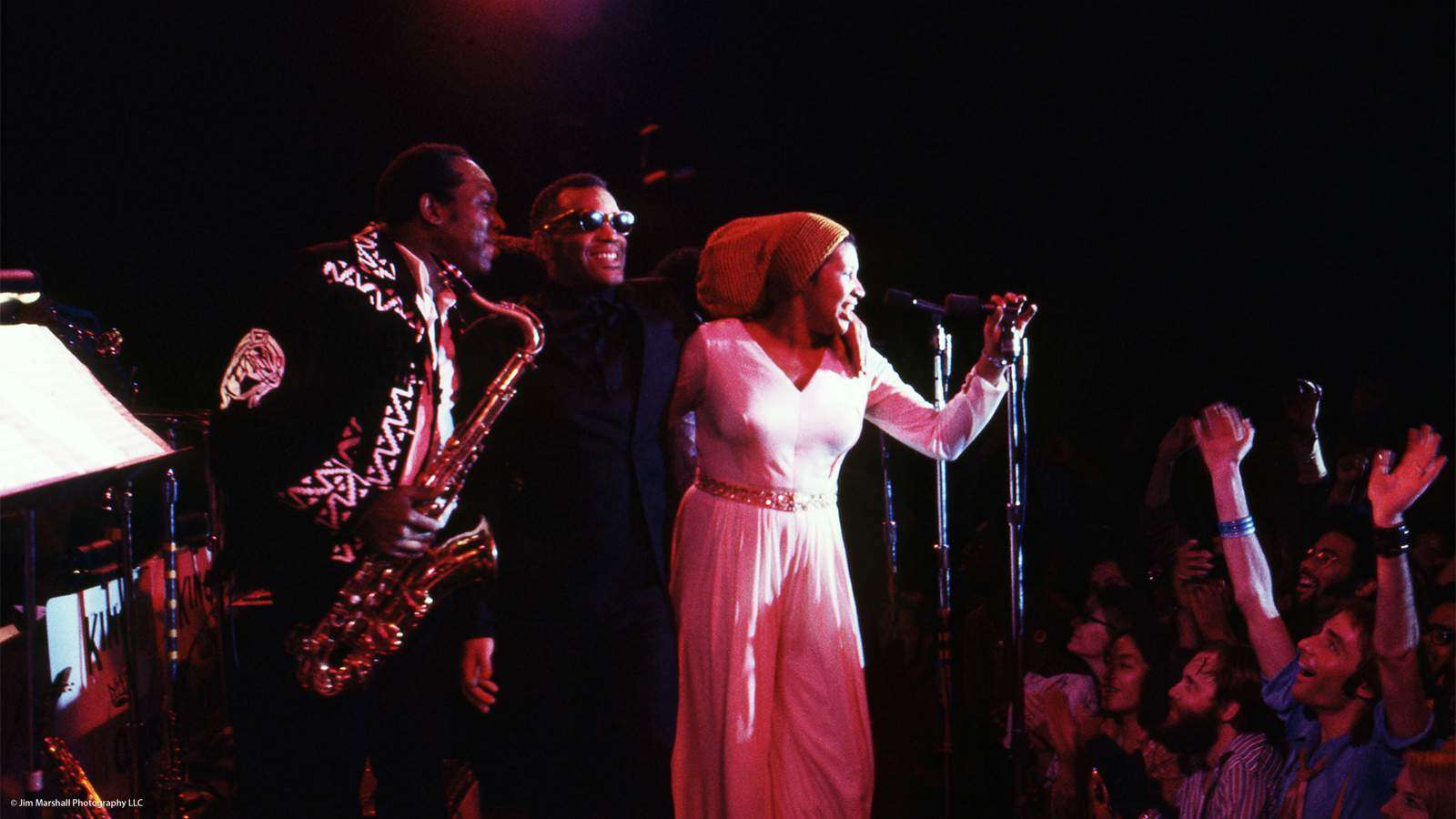 Aretha Franklin and Ray Charles, 1971