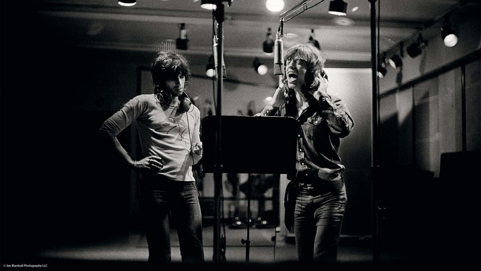 Keith Richards and Mick Jagger, 1972