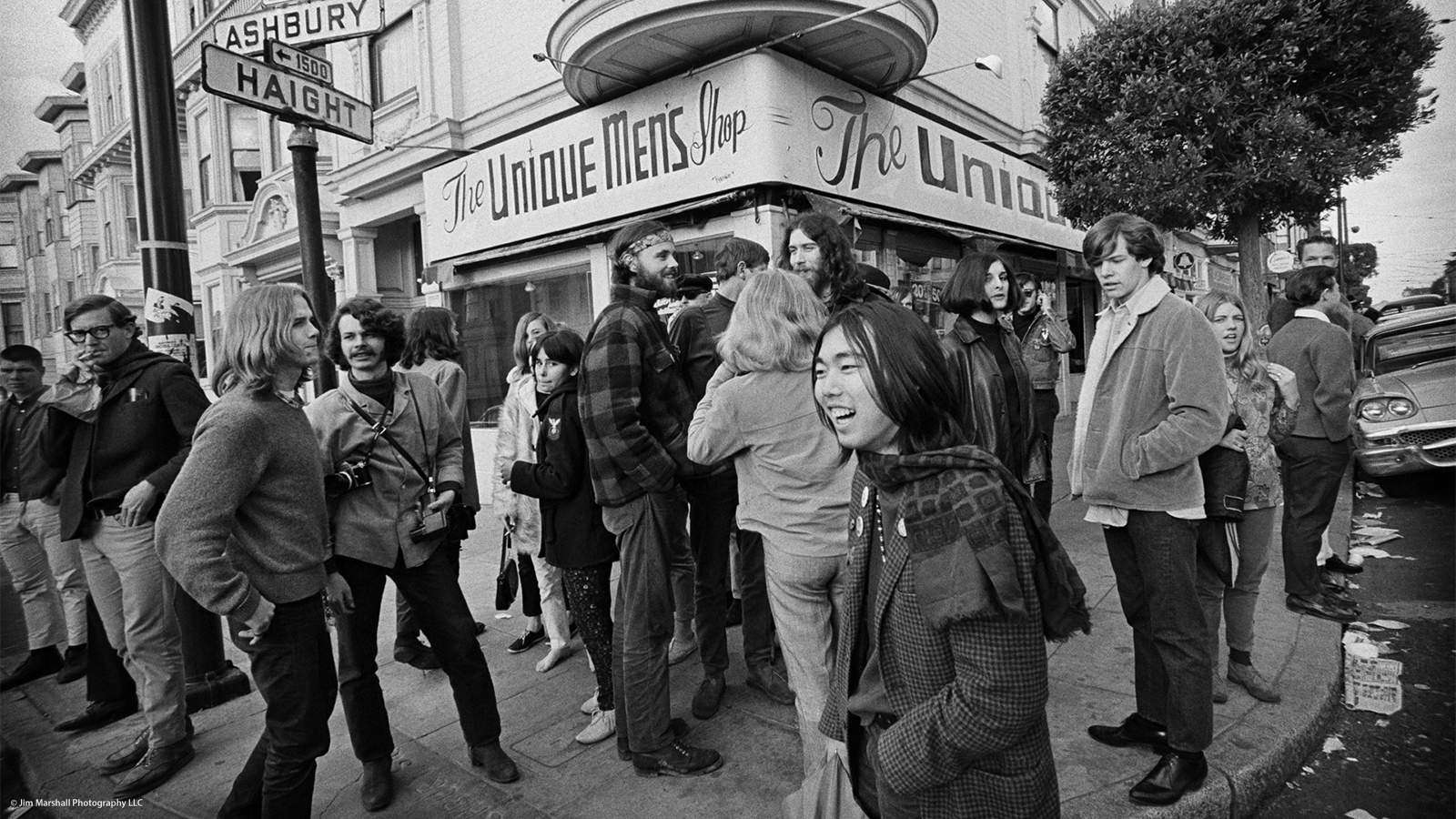 Corner of Haight Ashbury, San Francisco, 1967